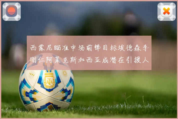 西蒙尼瞄准中场前锋目标埃德森李刚仁阿莱克斯加西亚成潜在引援人选